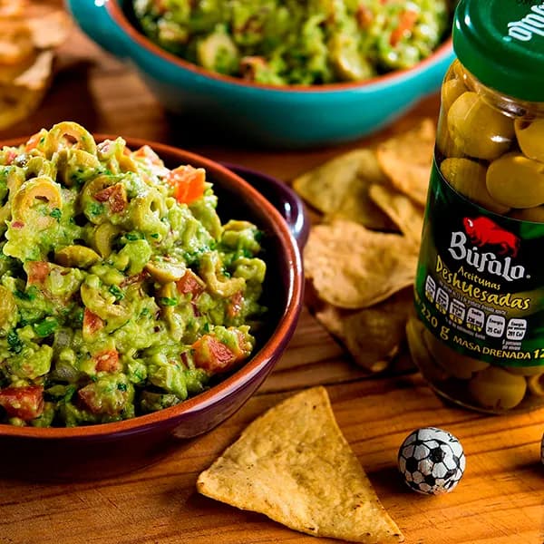 Guacamole con Aceitunas