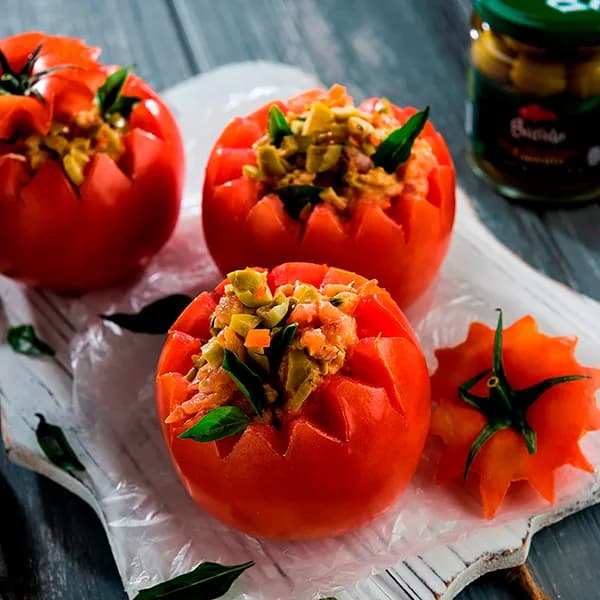 Jitomates Rellenos